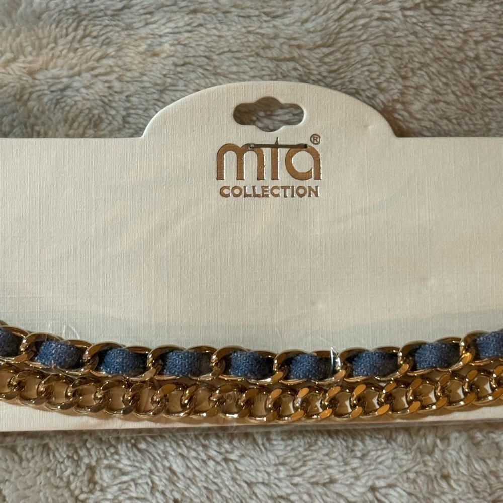 Mia Gold Tone Chain Necklace Set - Picture 4 of 4